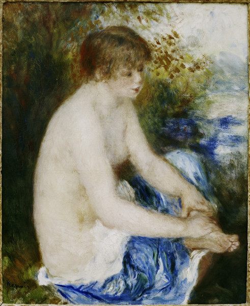 Renoir / Small blue nude / 1878/79 from Pierre-Auguste Renoir