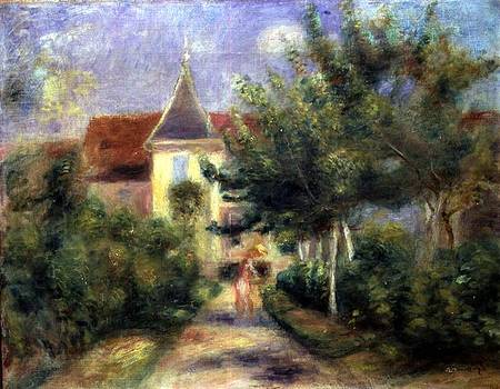 Renoir's house at Essoyes, 1906 from Pierre-Auguste Renoir