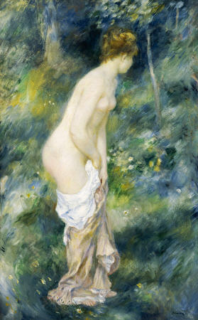 Standing Bather from Pierre-Auguste Renoir