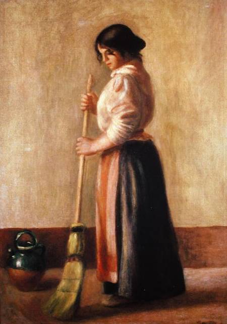 The Sweeper from Pierre-Auguste Renoir