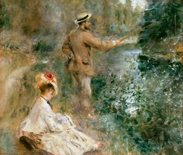 The Fisherman from Pierre-Auguste Renoir