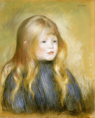 The Head Of A Child from Pierre-Auguste Renoir