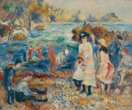 Renoir /Enfants au bord de la mer /1883