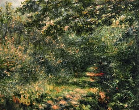 Renoir / Forest path / c.1875
