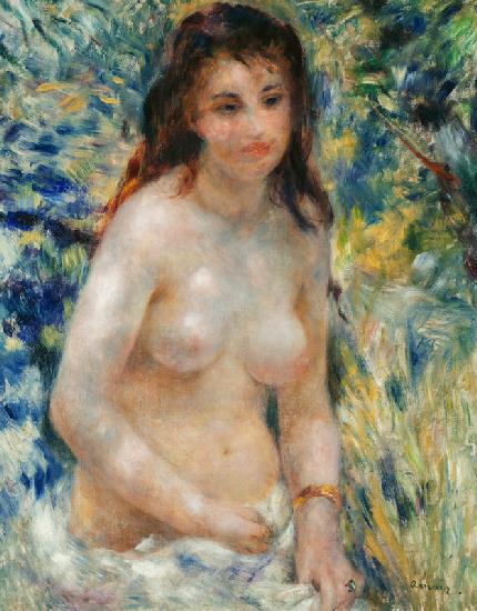 Renoir/ Torse de femme au soleil/um 1876