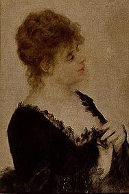 Bildnis einer jungen Frau (Jeune femme au corsage noir)