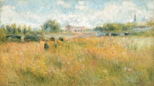 Renoir / Landscape at the Seine / 1879