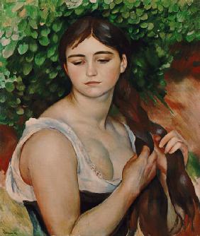 Renoir / Suzanne Valadon / 1884