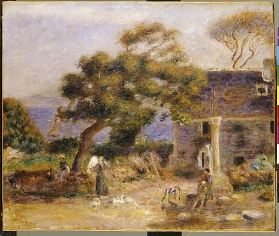 View of Treboul, c.1895 from Pierre-Auguste Renoir