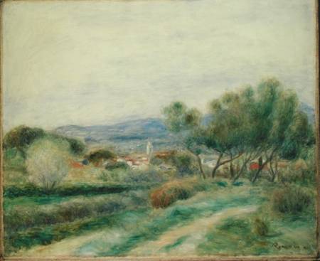 View of La Seyne, Provence from Pierre-Auguste Renoir
