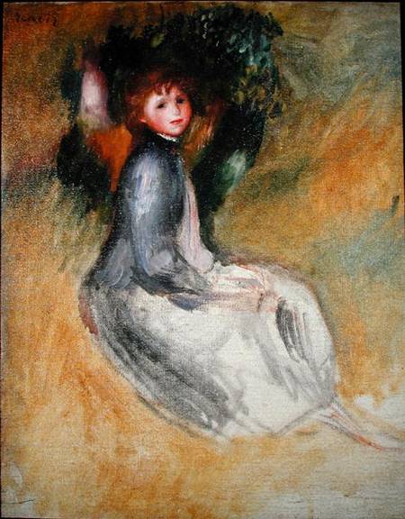 Young girl from Pierre-Auguste Renoir