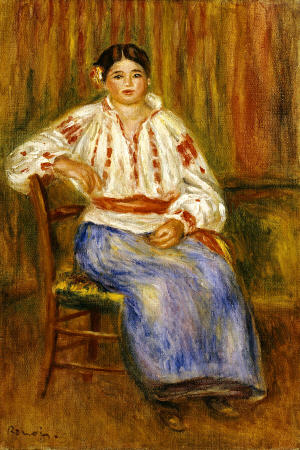 Young Romanian from Pierre-Auguste Renoir