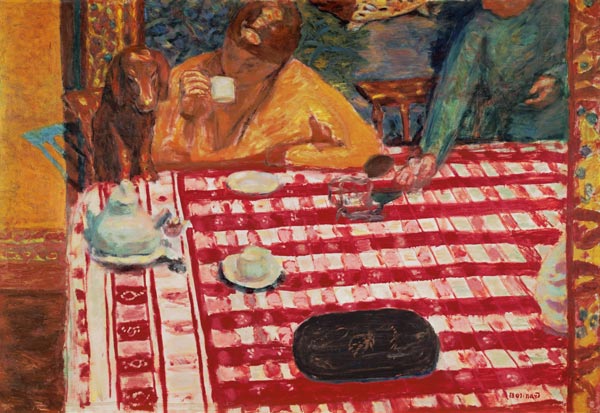 Am Kaffeetisch. from Pierre Bonnard