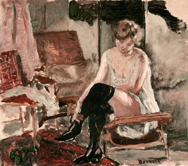 Etude de jeune femme sur sa chaiselongue from Pierre Bonnard