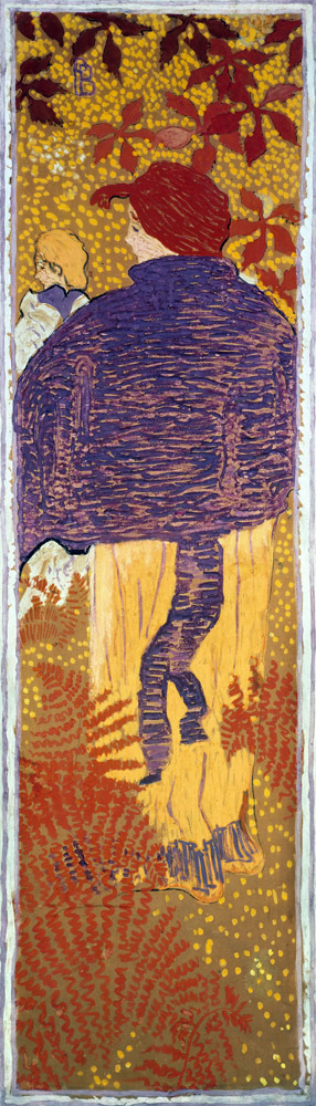 Woman with Cape from Pierre Bonnard