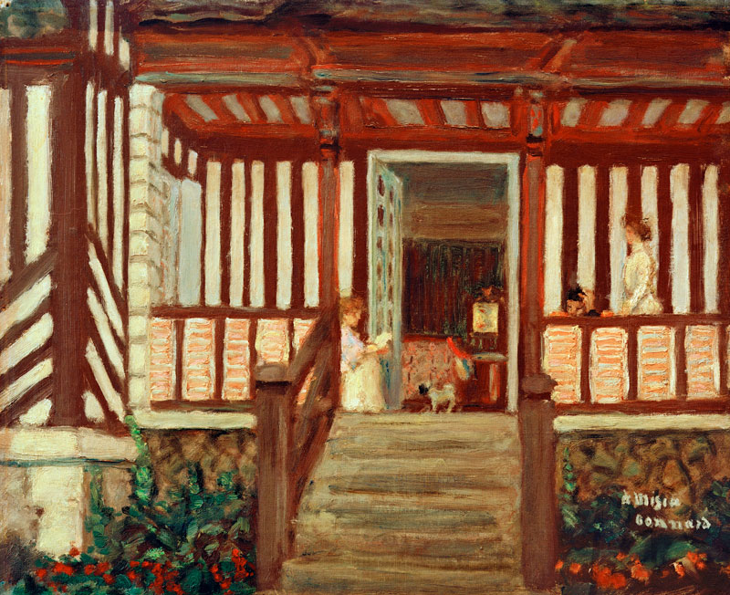 La Maison de Misia (La véranda) from Pierre Bonnard