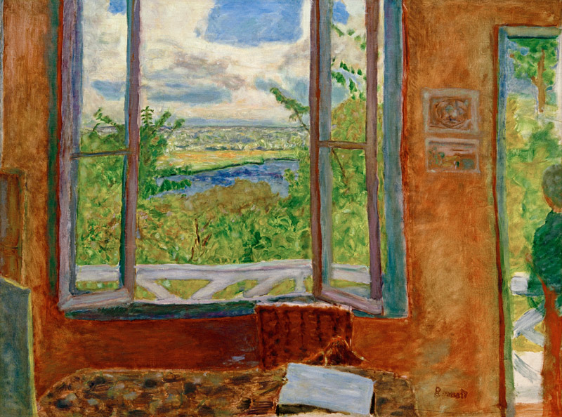 Offenes Fenster zur Seine (Vernon) from Pierre Bonnard