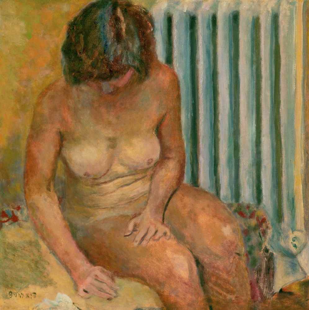 Nude by the Radiator from Pierre Bonnard