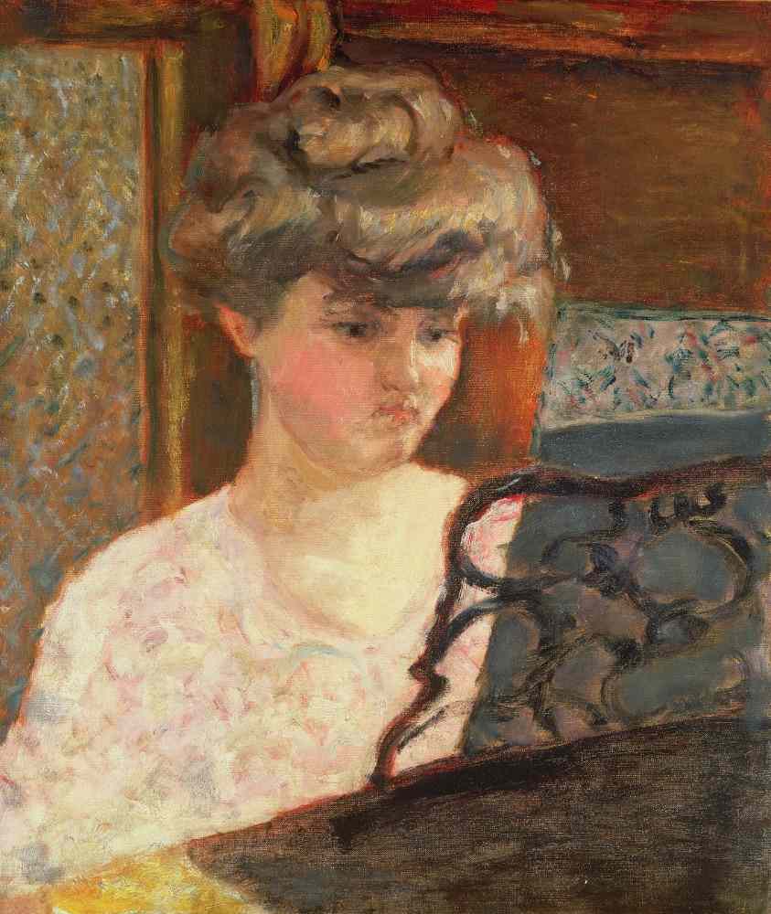 At the Piano from Pierre Bonnard