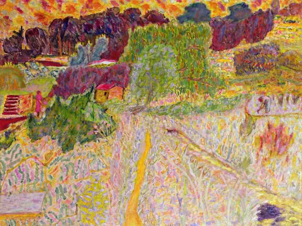 View from the Artists Studio, Le Cannet from Pierre Bonnard