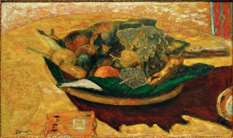 Coupe de fruits sur une table from Pierre Bonnard