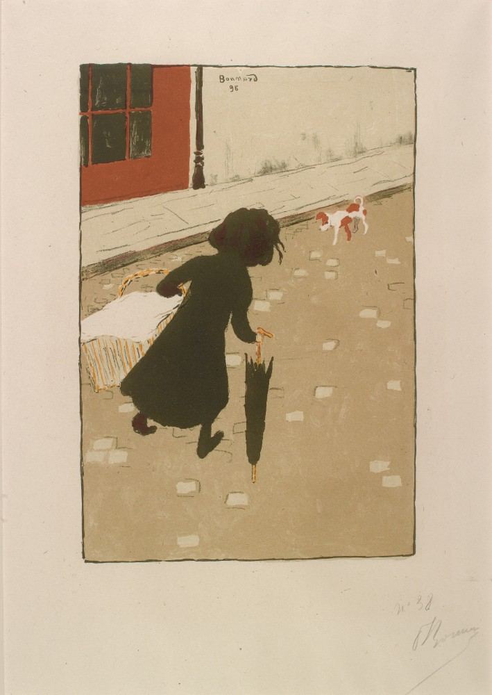 The Little Laundry Girl from Album of Painter-Printmakers from Pierre Bonnard