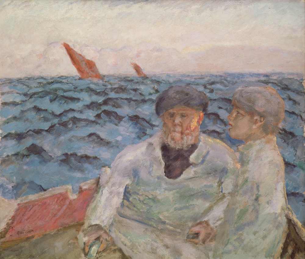 Fishermen in Brittany from Pierre Bonnard