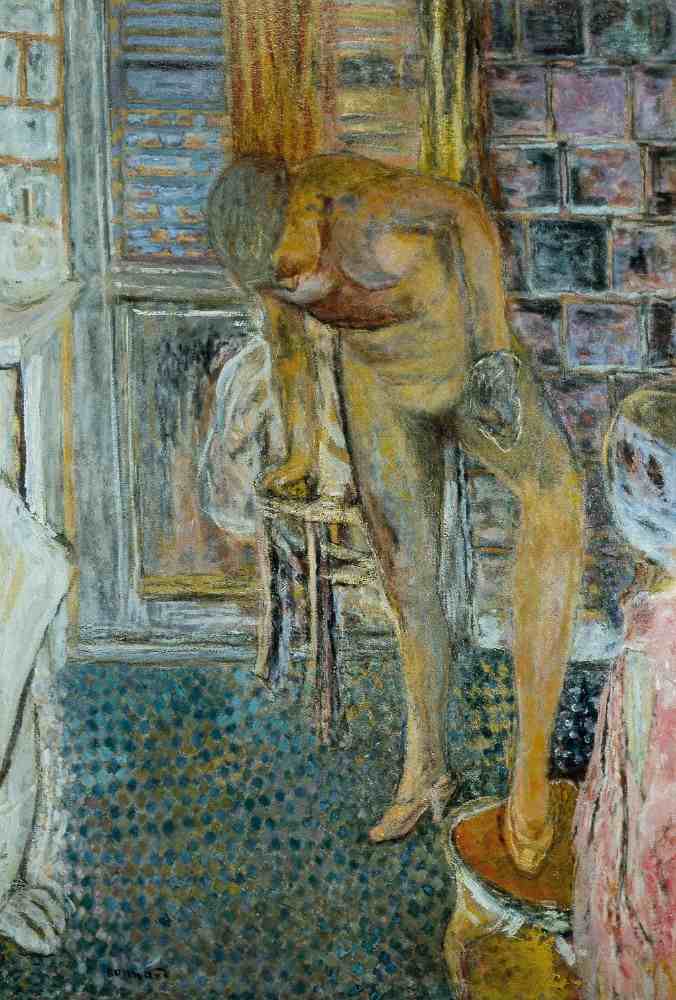 Woman at her Toilet from Pierre Bonnard