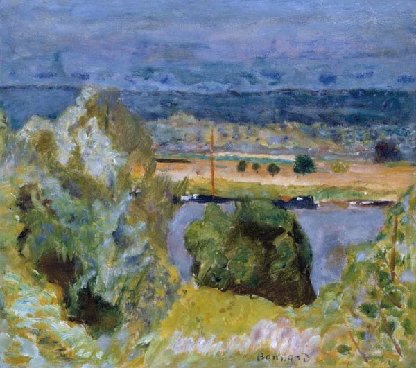 La Seine à Vernon from Pierre Bonnard
