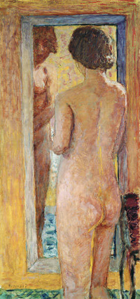 Nude before a Mirror from Pierre Bonnard