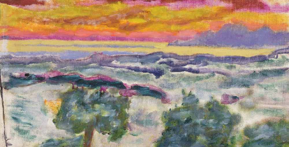Sunset from Pierre Bonnard