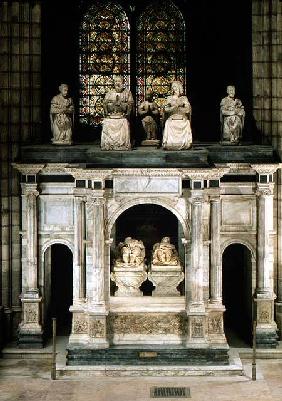 The Tomb of Francois I (1494-1547) and Claude of France (1499-1524)