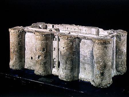 Model of the Bastille made from one of the stones of the Bastille from Pierre Francois Palloy