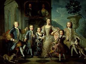Die Familie des Herzogs von Valentinois. from Pierre Gobert