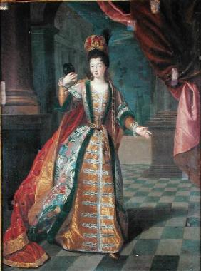 Portrait of a Woman in a Ball Gown