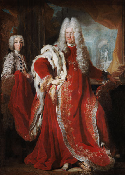Kurfürst Karl III. Philipp von der Pfalz (1661-1742) from Pierre Goudreaux