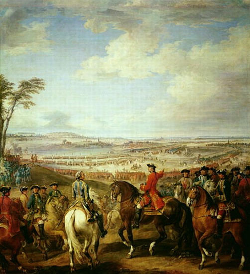 The Battle of Lawfeld, 2nd July 1747 from Pierre Lenfant