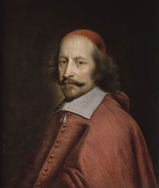 Portrait of Cardinal Mazarin from Pierre Mignard