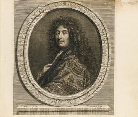 Portrait of the composer Jean-Henri d’Anglebert (1629-1691)