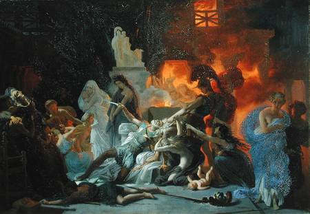 The Death of Priam from Pierre Narcisse Guérin