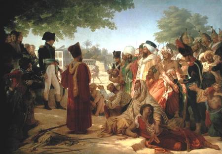 Napoleon Bonaparte (1769-1821) Pardoning the Rebels at Cairo, 23rd October 1798 from Pierre Narcisse Guérin