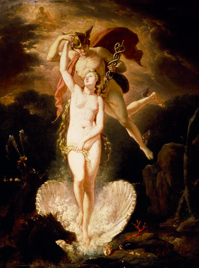 Venus and Mercury from Pierre-Nolasque Bergeret
