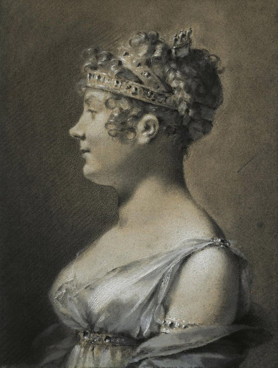 Portrait of Catherine Talleyrand, Princesse de Bénévent from Pierre-Paul Prud'hon