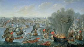 Naval Battle with the Spanish Fleet