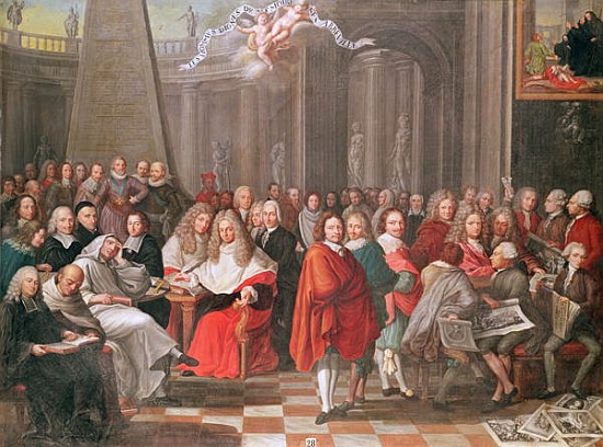 Group of Distinguished Gentlemen Born in or Around Abbeville from Pierre Adrien Choquet