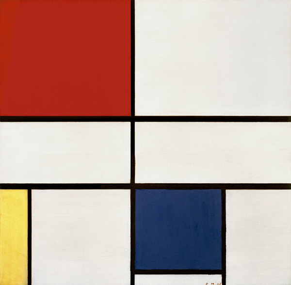 Komposition C, Komposition Nr. III, Komposition mit Rot, Gelb und Blau from Piet Mondrian
