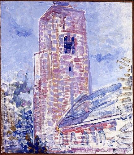 Church at Oostkapelle from Piet Mondrian