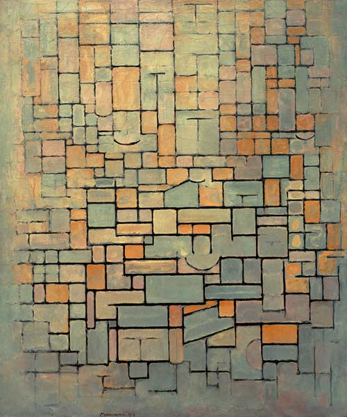 Tableau No, 1; Composition No.1; Compositie 7 from Piet Mondrian