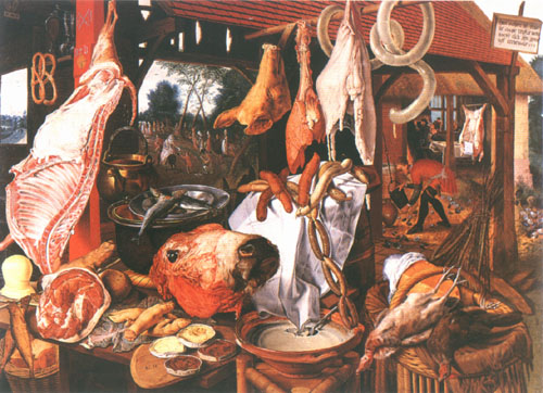 Der Fleischerladen from Pieter Aertzen