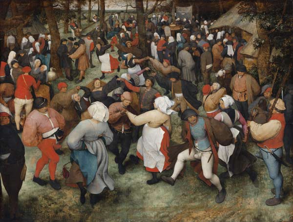 The Wedding Dance from Pieter Brueghel d. Ä.